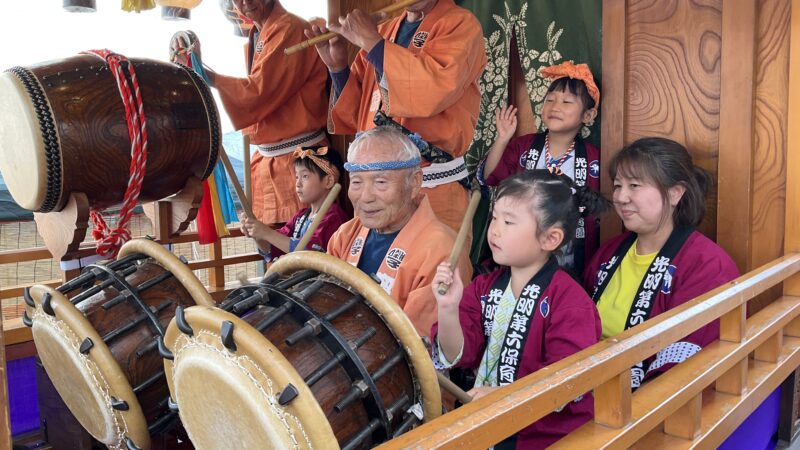 五日市阿伎留神社例大祭～お囃子～
