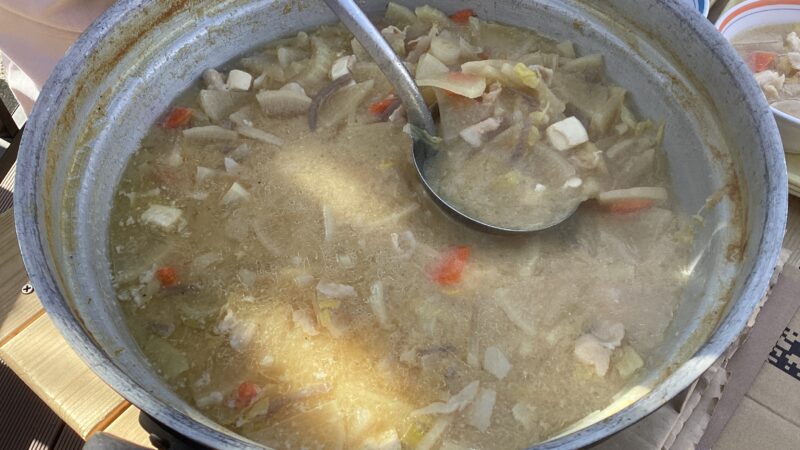 豚汁パーティー