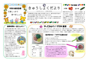 きゅうしょくだよりのサムネイル