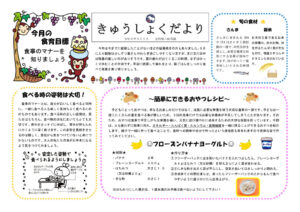 きゅうしょくだよりのサムネイル